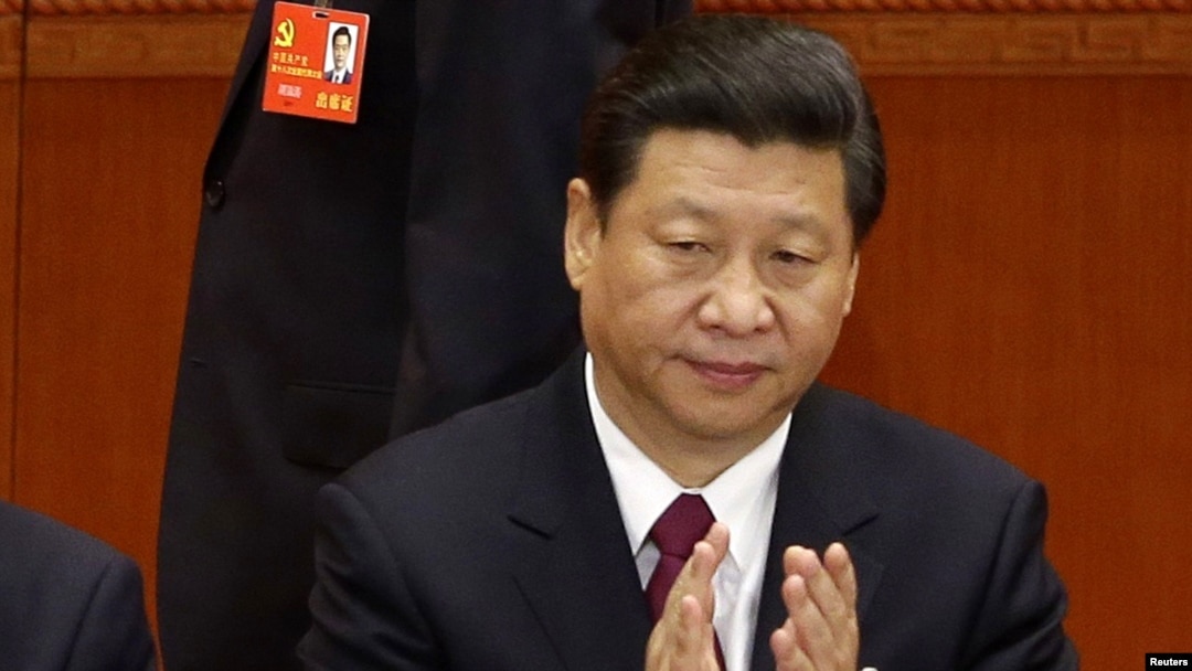 Xi Jinping at the opening ceremony of the 18th National Congress of the Communist Party