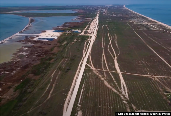 Арабатська стрілка, січень 2025 року