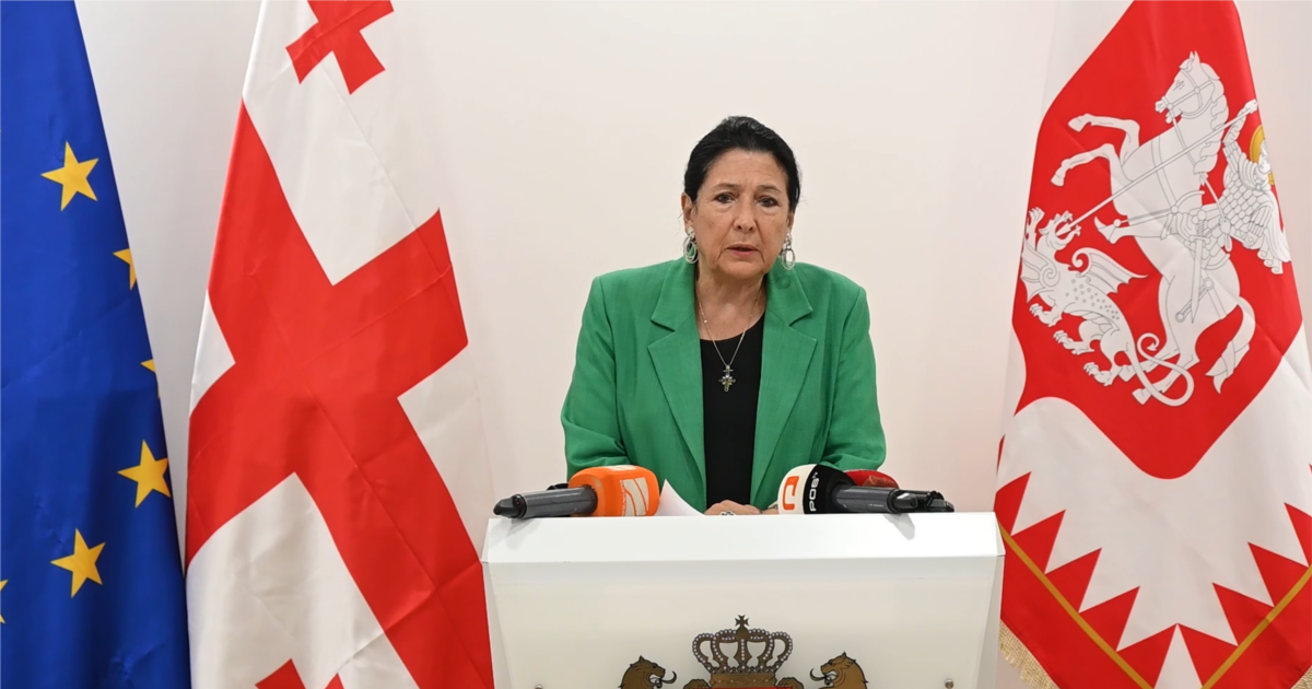 სალომე ზურაბიშვილი: 26 მაისი ჩვენია! საქართველოს ყველა მოქალაქე ჩავიბარებთ 26 მაისს