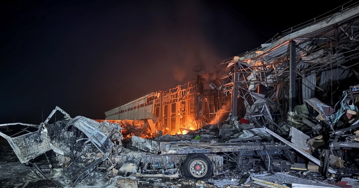 Russia Launches Massive Combined Air Attack On Ukraine