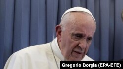 Papa Francisc, imagine de arhivă.