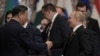 Глава Китая Си Цзиньпин (слева) и президент России Владимир Путин на саммите ШОС в Астане. 4 июля 2024 года