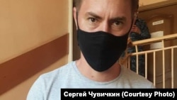 Экс-координатор штаба Навального в Кемерово Станислав Калиниченко после задержания