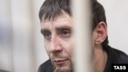 Заур Дадаев, один из обвиняемых в причастности к убийству российского оппозиционера Бориса Немцова.