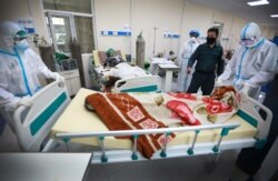 Медицина қызметкерлері. Көрнекі сурет.