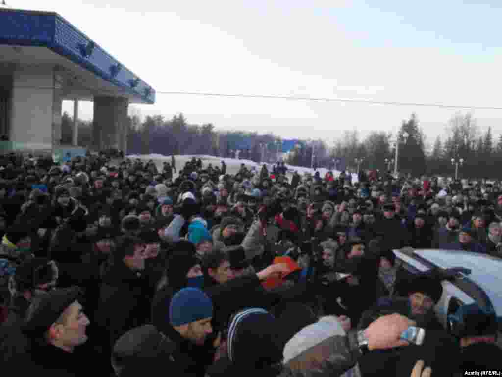 Russia -- Protest against unfair elections to the Duma, Ufa,10Dec 2011