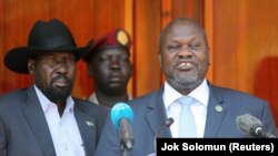 Riek Machar i Salva Kiir Mayardit u Jubi