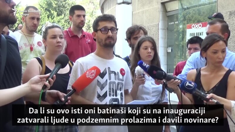Organizatori protesta i Vučić o incidentu