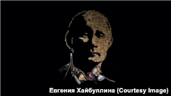 «На картину пішло близько 500 зубів і 5 годин часу. Дуже виявилося складно ними малювати»