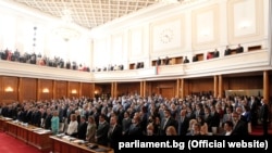 Зал заседаний парламента Болгарии