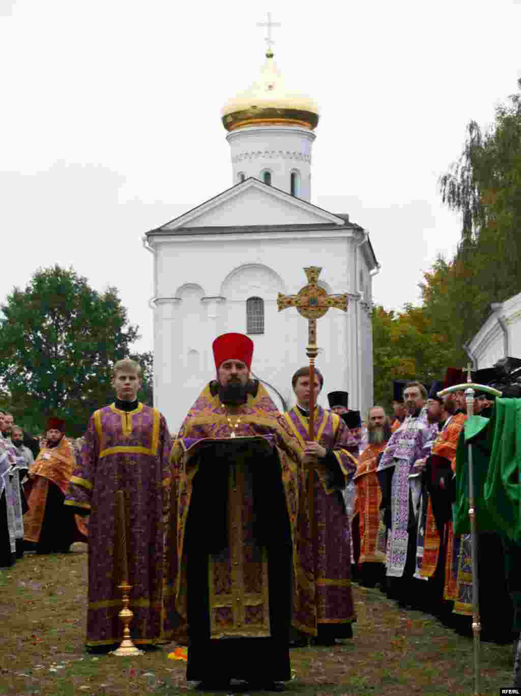 Патрыярх Маскоўскі і Ўсея Русі наведвае Полацак , фота грамадзкага рэдактара Свабоды Зьмітра Дзеджыца