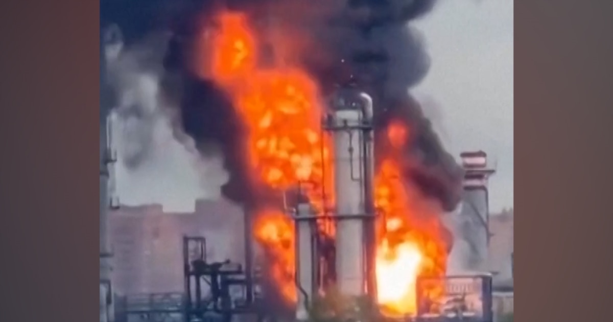Ukrainian Drones Hit Refinery, Other Targets In And Around Moscow