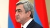 Armenia -- President Serzh Sarkisian addresses military personnel during an award-giving ceremony in Yerevan, 27Jan2011.