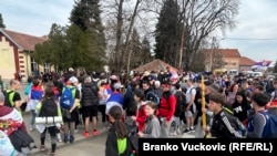 Studenti iz Niša na pauzi u Markovcu, 10. mart 2025.