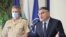 Министърът на отбраната Георги Панайотов и началникът на отбраната Емил Ефтимов