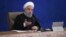 Iranian President Hassan Rohani speaking at a cabinet meeting in Tehran on December 2.
