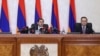 Armenia-RA Minister of Defense Suren Papikian gave a press conference at the Ministry of Defense. Yerevan, 15Jan2024