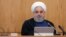 Iranian president Hassan Rouhani during the weekly cabinet meeting, October 09, 2019. 