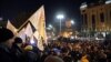 Пратэст у цэнтры Тбілісі, 25 лістапада 2019