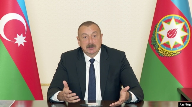 Azerbaijano President Ilham Aliyev