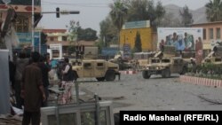 Архива: авганистански безбедносни сили по експлозија во провинција Нангахар. 