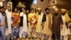 Pashtun lawmakers and rights activists Ali Wazir Mohsin Dawar (both garlanded) were released early on September 21.