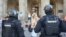 Serbia -- Police remove protest blockades in Belgrade city center, Belgrade, July 4, 2025