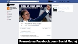 O chemare la protestele de stradă postată pe FB 