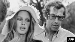 Брижит Бардо биринчи күйөөсү, режиссер Роже Вадим менен. 