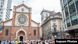 Papa Francisc la catedrala Sf.Iosif de la București, 31 mai 2019