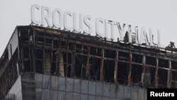 Crocus City Hall пасьля тэрарыстычнай атакі і пажару