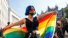 Акція на захист прав ЛГБТ-спільноти. Київ, 30 липня 2021 року