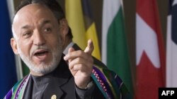 حامد کرزی رییس جمهور افغانستان
