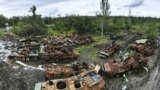 UKRAINE – Russian military equipment destroyed during the counter-offensive of the Armed Forces of Ukraine near the city of Izyum, Kharkiv region, September 13, 2022