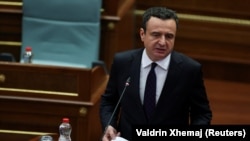 Kryeministri në detyrë i Kosovës, Albin Kurti.