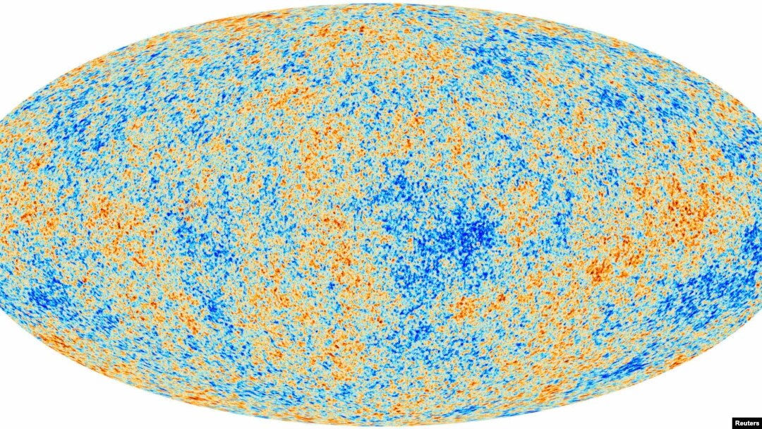 The map draws on data from the Planck satellite.