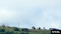 Satul Kveshi (districtul Gori), unde trupele ruse au înălțat noi posturi de frontieră cu Oseția de Sud