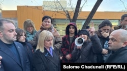 ფოტო 22 დეკემბერს პროკურატურასთან გამართული აქციიდან