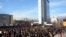 Protesta e 9 janarit e opozitës në Prishtinë.