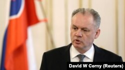Presidenti sllovak, Andrej Kiska, foto nga arkivi.