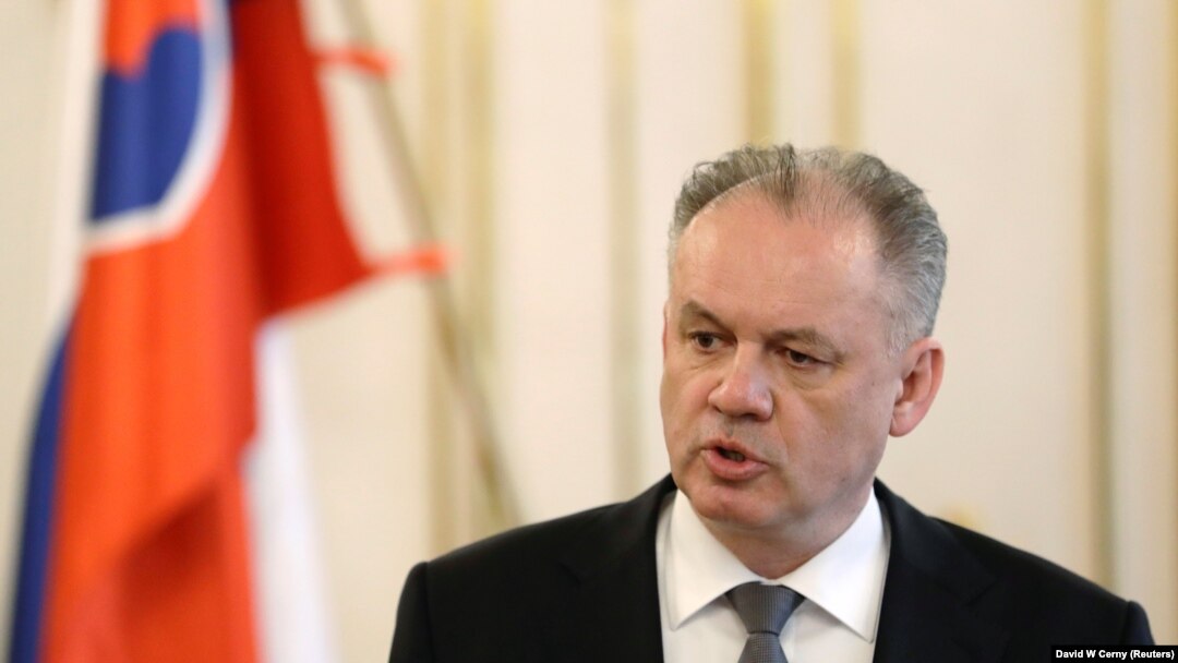 Predsednik Slovačke Andrej Kiska 