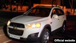Uzbekistan-Chevrolet Captiva 