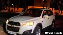 O'zbekistonda chiqayotgan yangi avtomobil - Chevrolet Captiva.