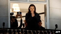 Machado la Oslo, în 11 decembrie 2025.