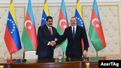 N.Maduro və İ.Əliyev. Bakı. 2016