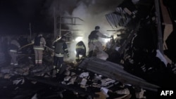 Ілюстраційне фото. Рятувальники на місці російського удару в Запоріжжі, 24 грудня 2025 року