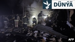 Ukraina. 24-nji dekabr gijesi Zaporižiýa edilen hüjümiň netijeleri.