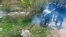 عکسی که خبرگزای ایرنا از قطع درختان منطقه کهمان توسط سازمان منابع طبیعی با هدف «رفع تصرف اراضی» این منطقه منتشر کرده است