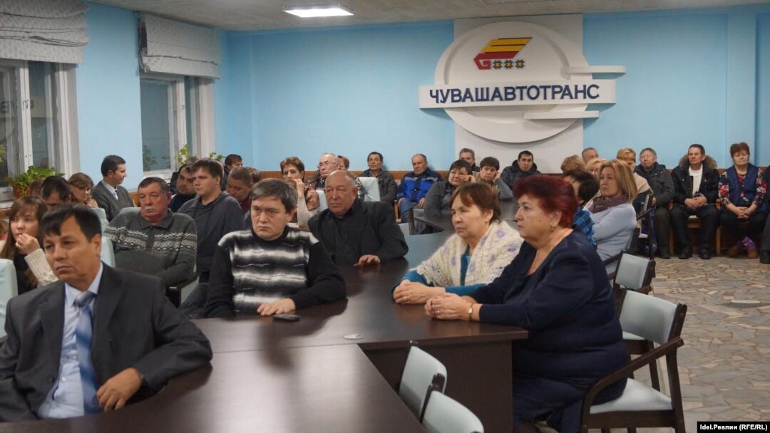 Работники "Чувашавтотранса"