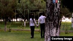 Иллюстративное фото из клипа, показанного по Нахчыванскому телевидению